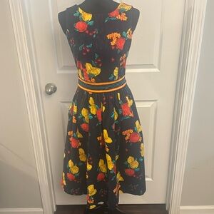Fruit Print Dress